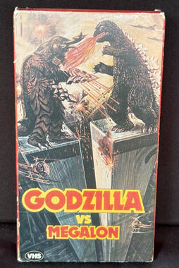 Godzilla Vs Megalon (1985 VHS) Goodtimes Home Video Jun Fukuda Creature Feature